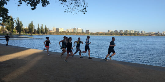 Run Time Trial Albert Park Lake